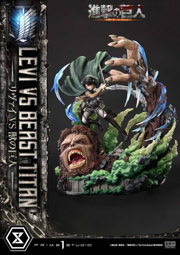 Prime 1 - Levi vs Beast Titan - Image 12