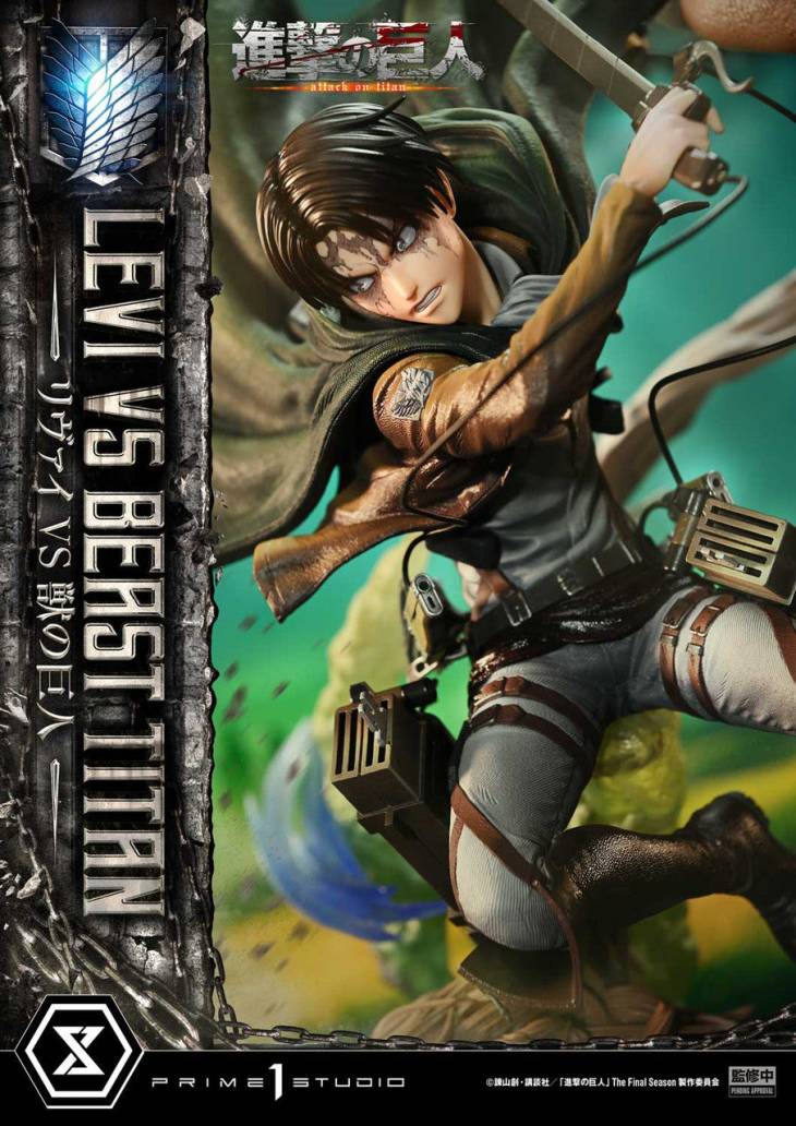 Prime 1 - Levi vs Beast Titan - Image 6