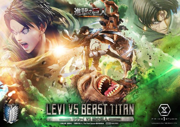 Prime 1 - Levi vs Beast Titan - Image 5