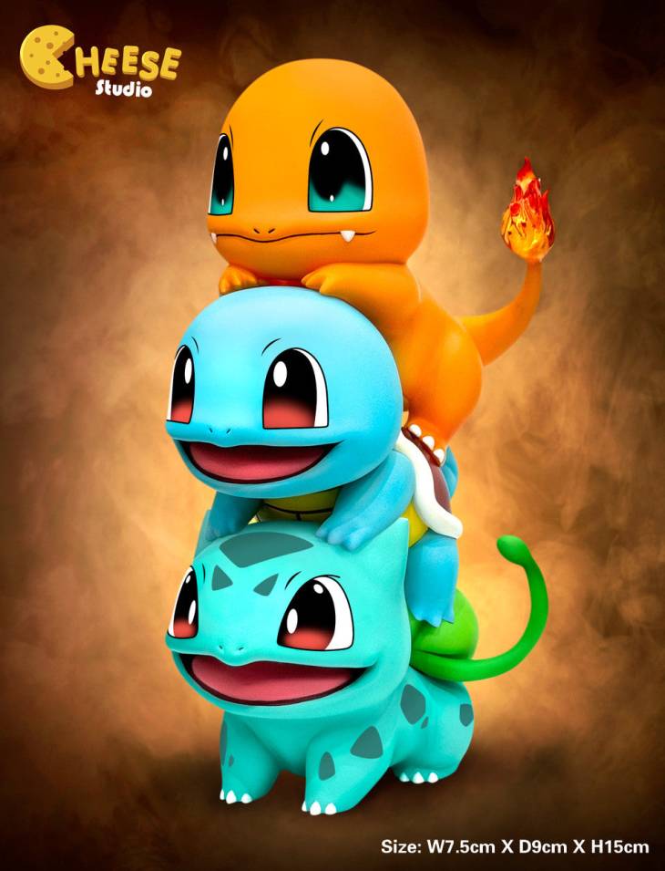 Cheese x EGG - Charmander, Squirtle and Bulbasaur - Image 2