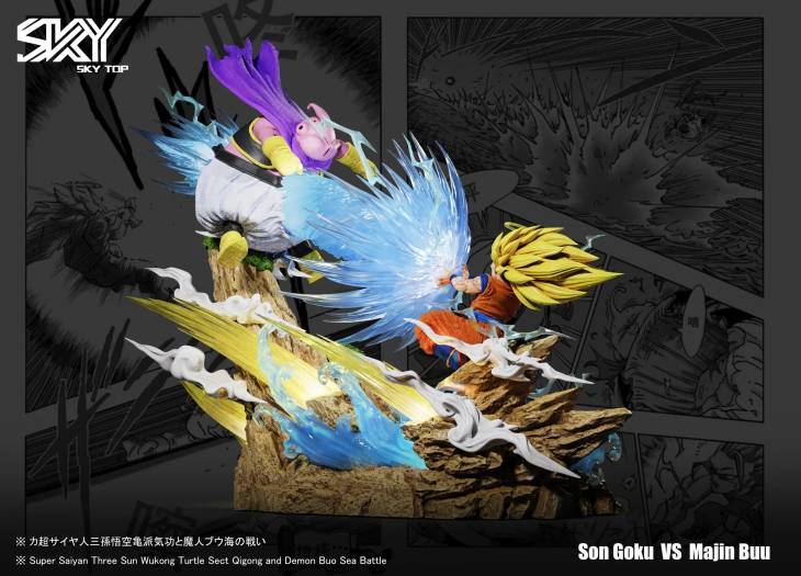 Sky Top - SSJ3 Goku vs Majin Buu - Image 5