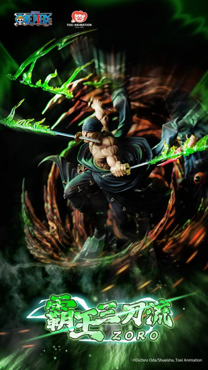 TOEI - Overlord Three Sword Style Zoro - Image 4