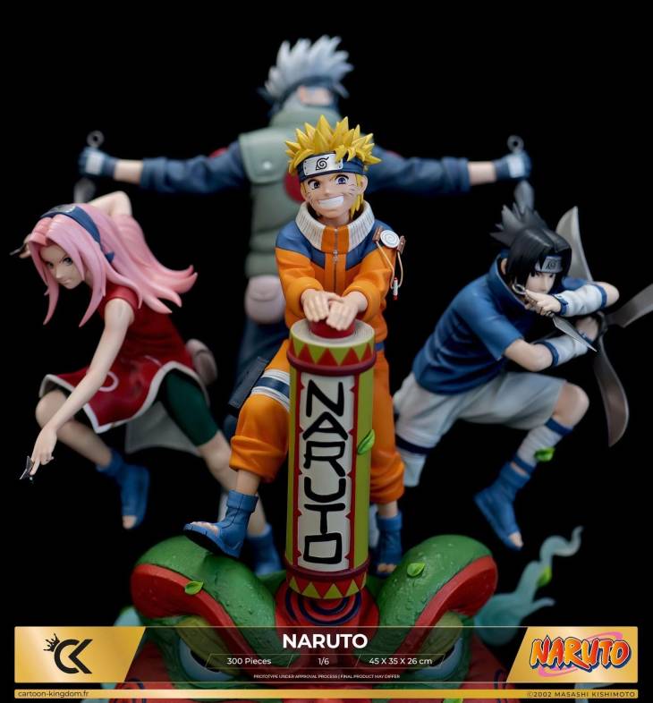 Cartoon Kingdom - Naruto, Kakashi, Sasuke and Sakura - Image 3