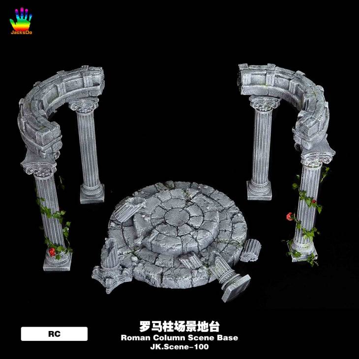 JacksDo - Athena Roman Column Scene Base - Image 5
