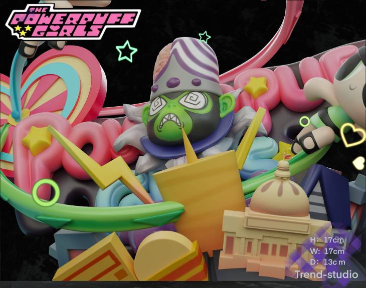 Chao She - The Powerpuff Girls vs Mojo Jojo - Image 4