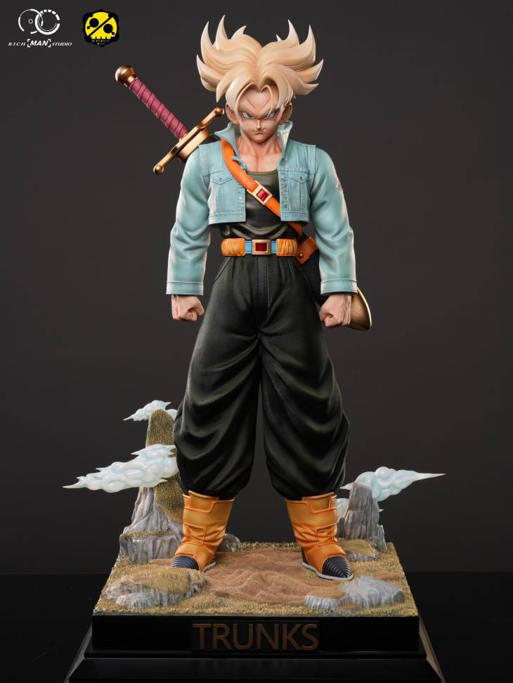 Rich Man x 2% - SSJ Trunks - Image 2