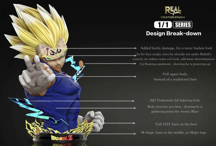 Real Creation - Majin Vegeta - Image 2