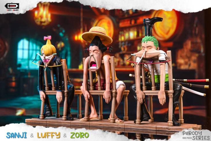 Left and Right - Sanji, Luffy and Zoro - Image 3