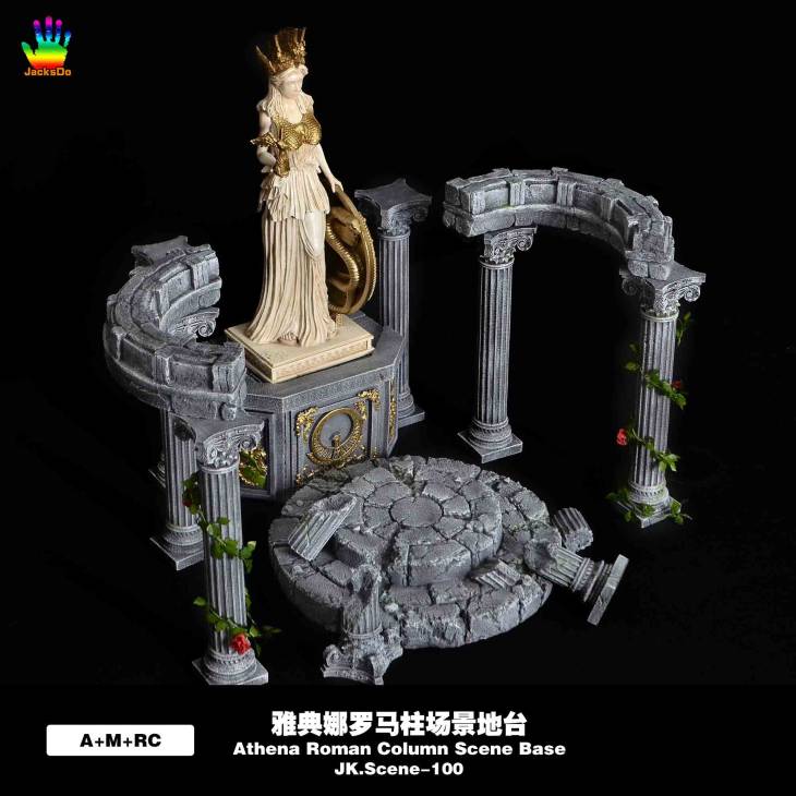 JacksDo - Athena Roman Column Scene Base - Image 11