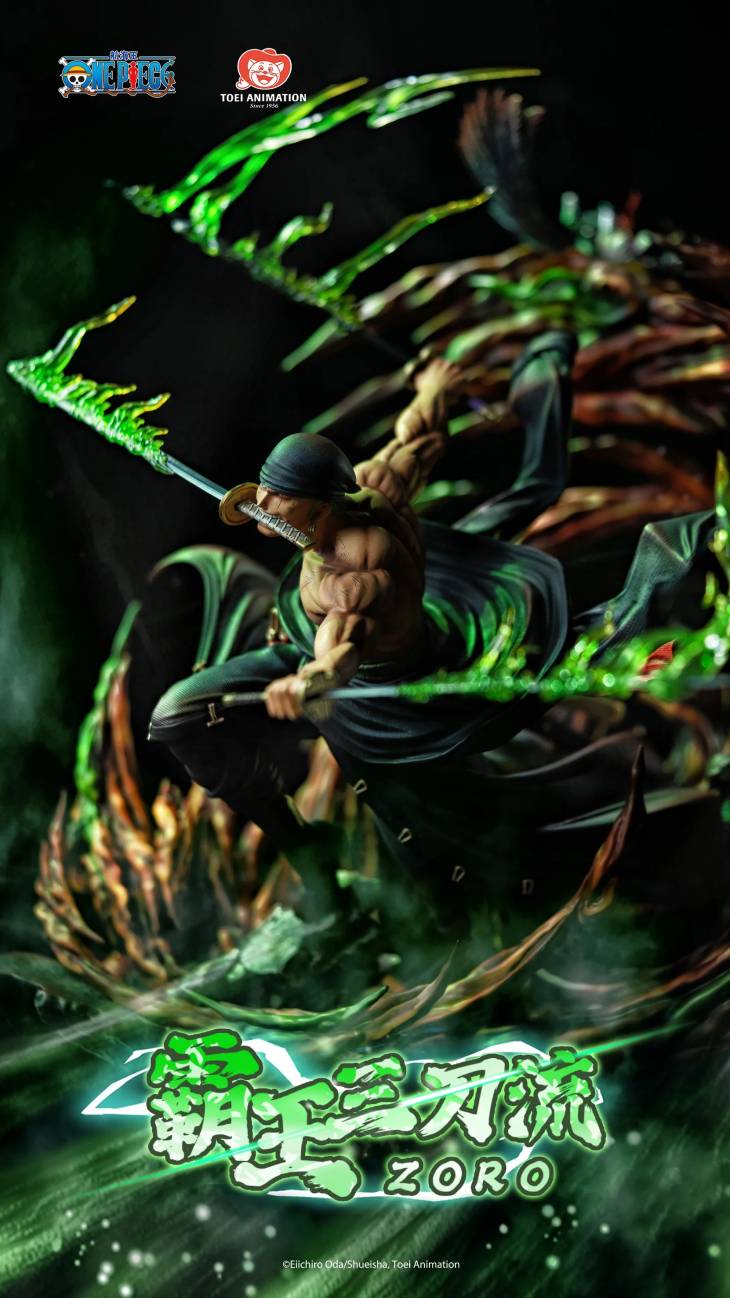 TOEI - Overlord Three Sword Style Zoro - Image 9
