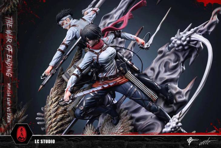LC - Mikasa and Levi vs Founding Titan - Image 6
