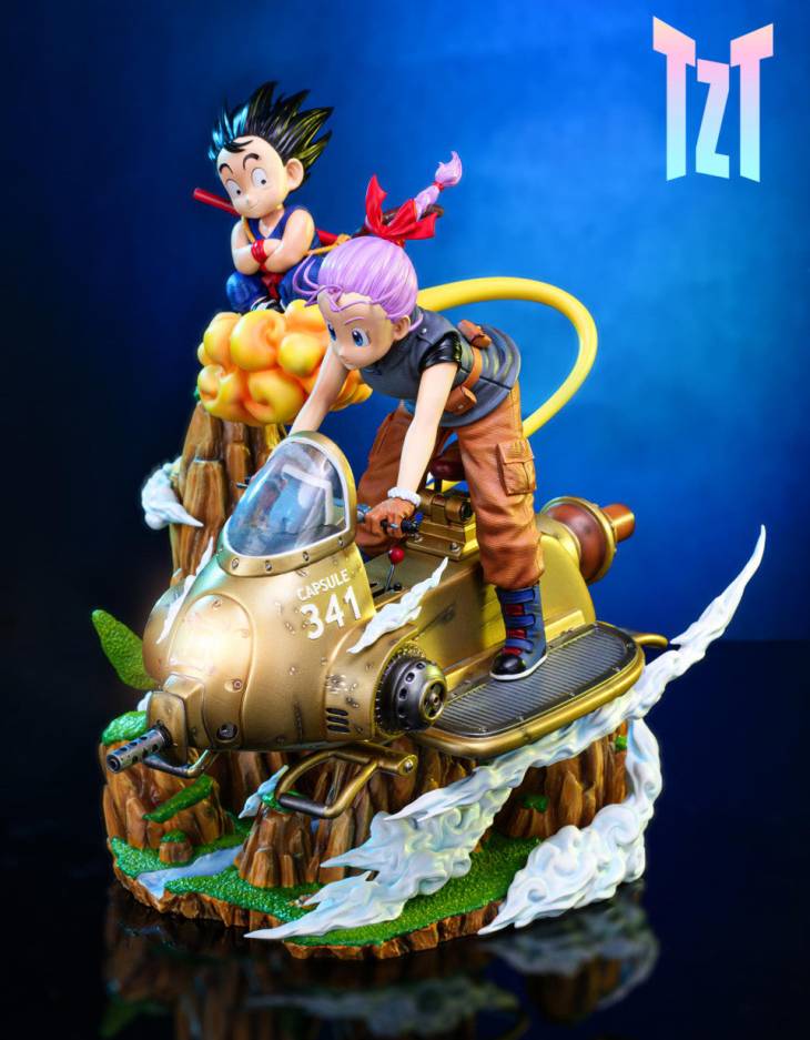 TZT - Kid Goku and Bulma
