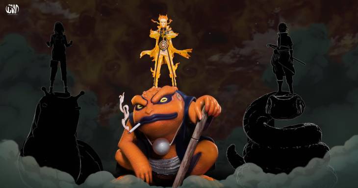 CW - Naruto and Toad - Image 2