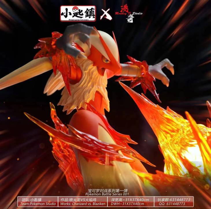 Pokemon x Monkey D - Charizard vs Blakizen - Image 2