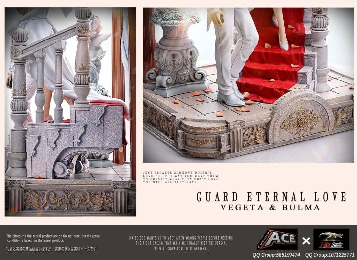 Ace x T-Rex - Wedding Series 02 Vegeta and Bulma StatueCorp