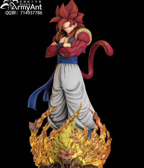 Army Ant - SSJ4 Gogeta StatueCorp
