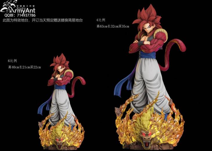 Army Ant - SSJ4 Gogeta StatueCorp