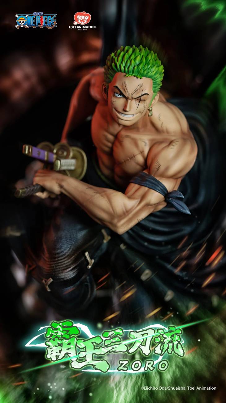 TOEI - Overlord Three Sword Style Zoro - Image 3
