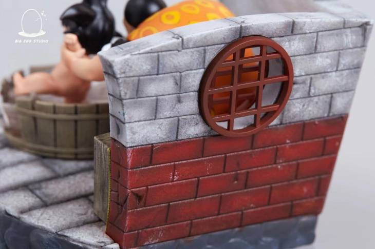 Big Egg - Grandpa Gohan and Kid Goku StatueCorp