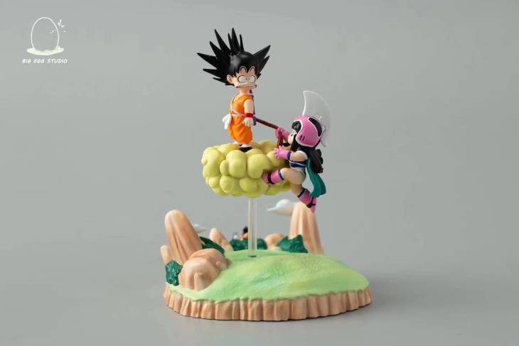 Big Egg - Kid Goku and Chi StatueCorp