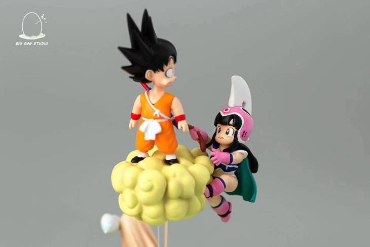 Big Egg - Kid Goku and Chi StatueCorp