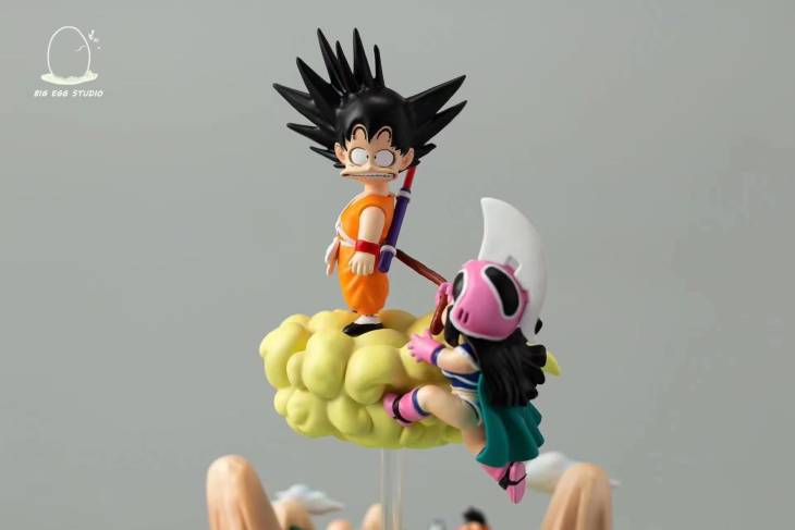 Big Egg - Kid Goku and Chi StatueCorp