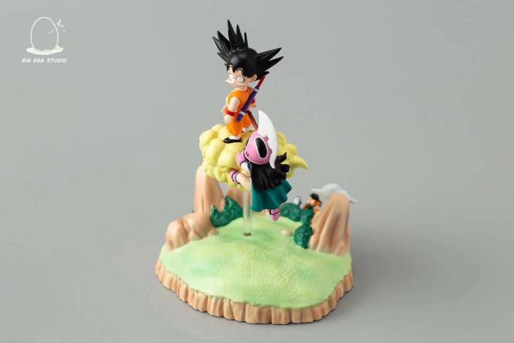 Big Egg - Kid Goku and Chi StatueCorp