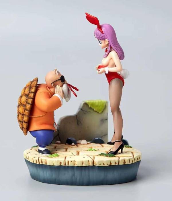 Big Egg - Roshi and Bulma StatueCorp