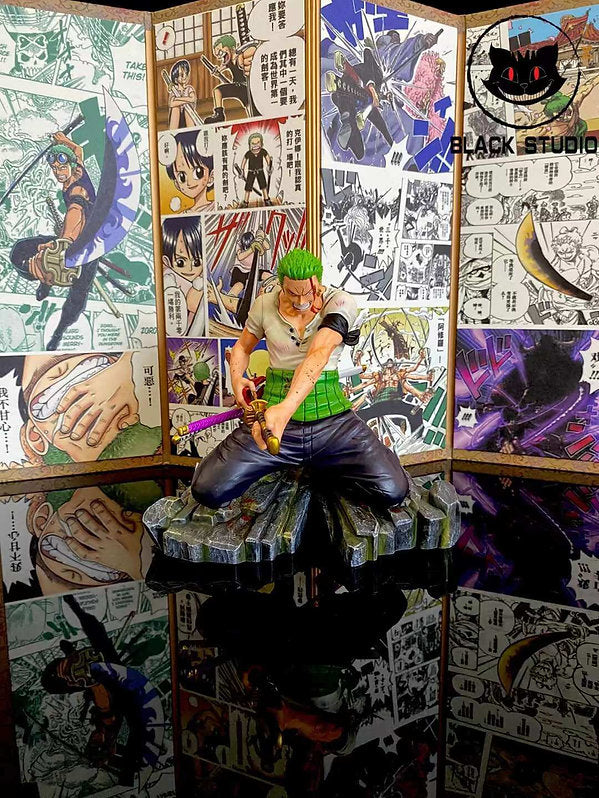 Black - Zoro StatueCorp