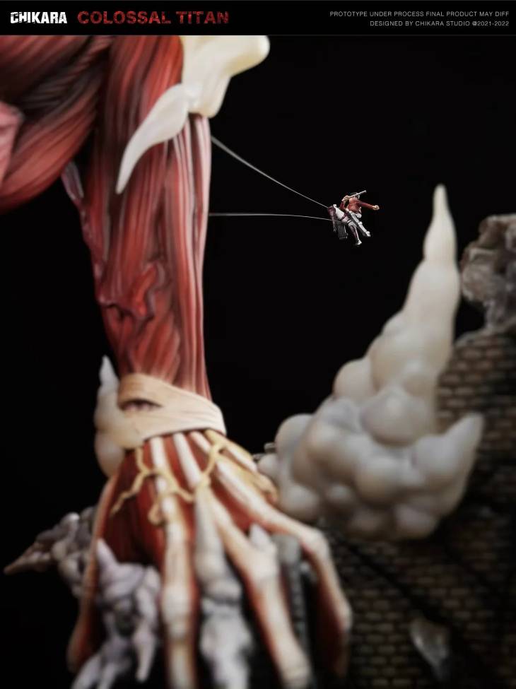 Chikara - Colossal Titan StatueCorp