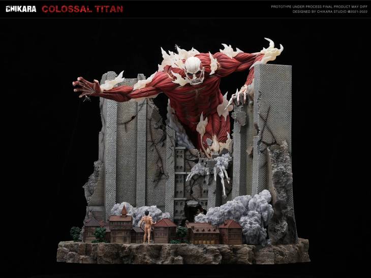 Chikara - Colossal Titan StatueCorp