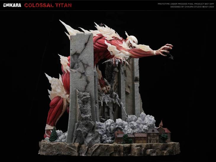 Chikara - Colossal Titan StatueCorp