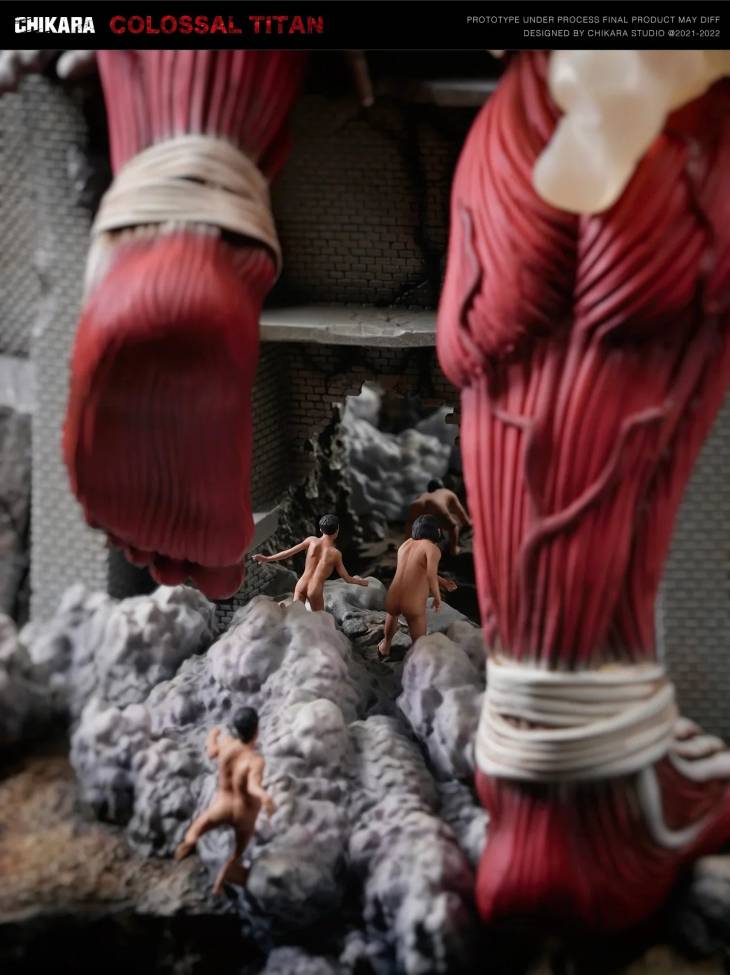 Chikara - Colossal Titan StatueCorp