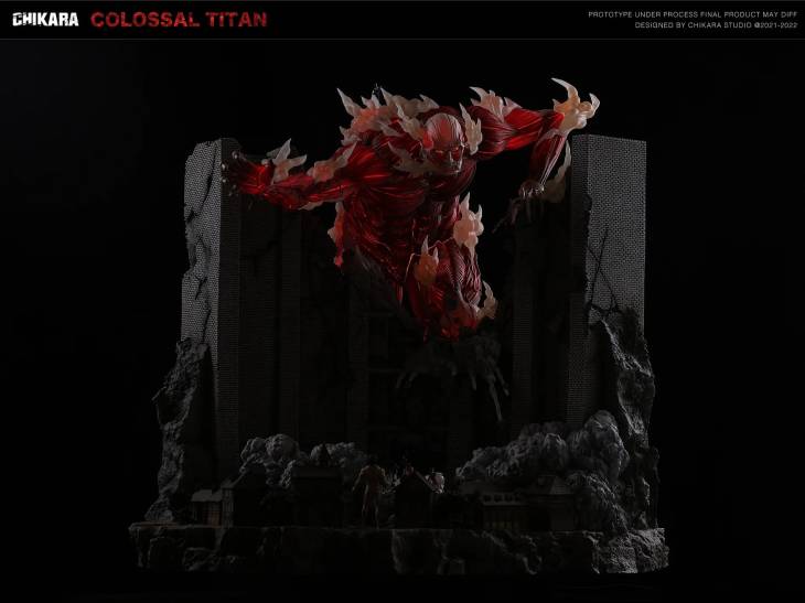 Chikara - Colossal Titan StatueCorp