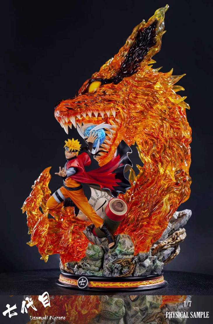 Clouds - Naruto and Kurama StatueCorp