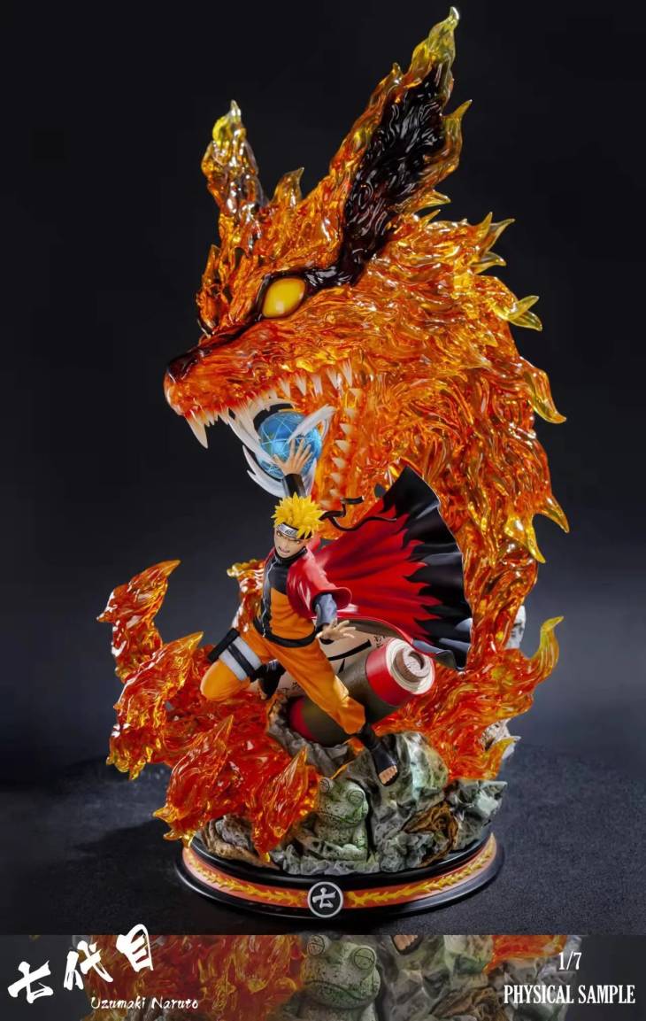 Clouds - Naruto and Kurama StatueCorp