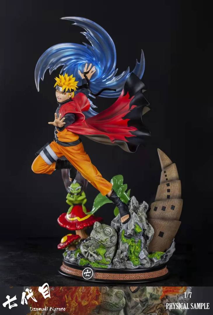 Clouds - Naruto and Kurama StatueCorp