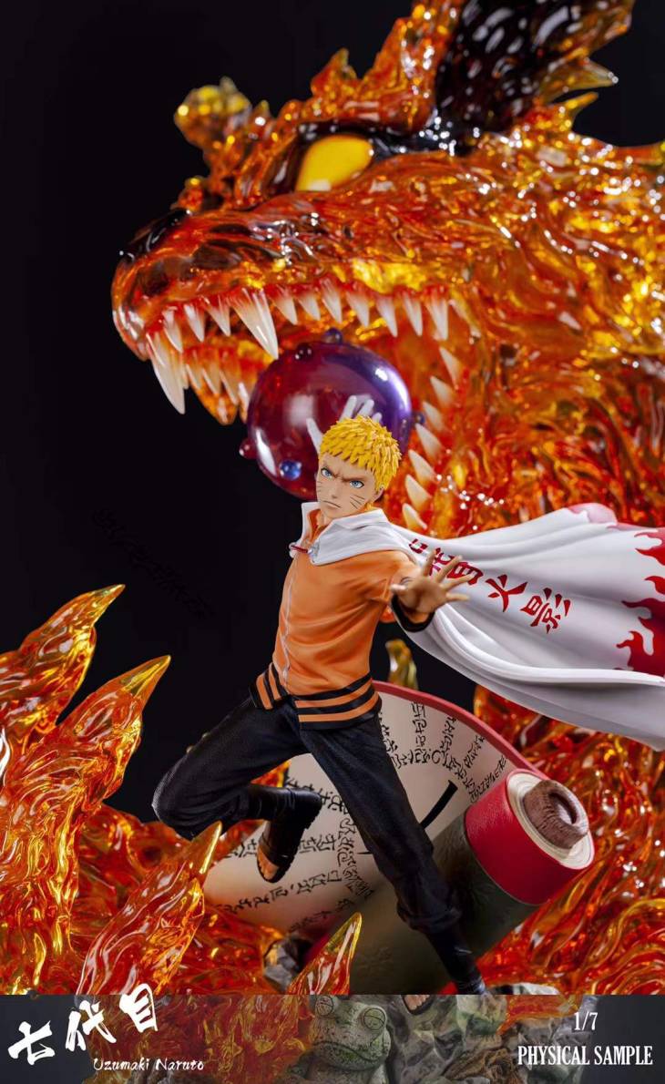 Clouds - Naruto and Kurama StatueCorp