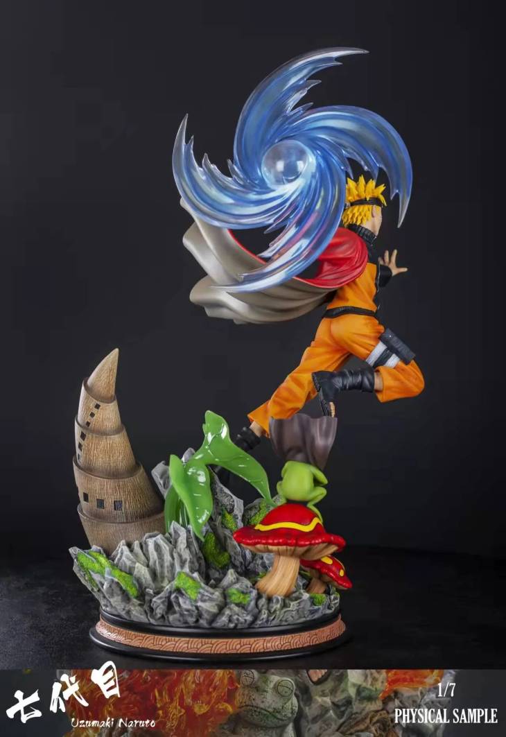 Clouds - Naruto and Kurama StatueCorp