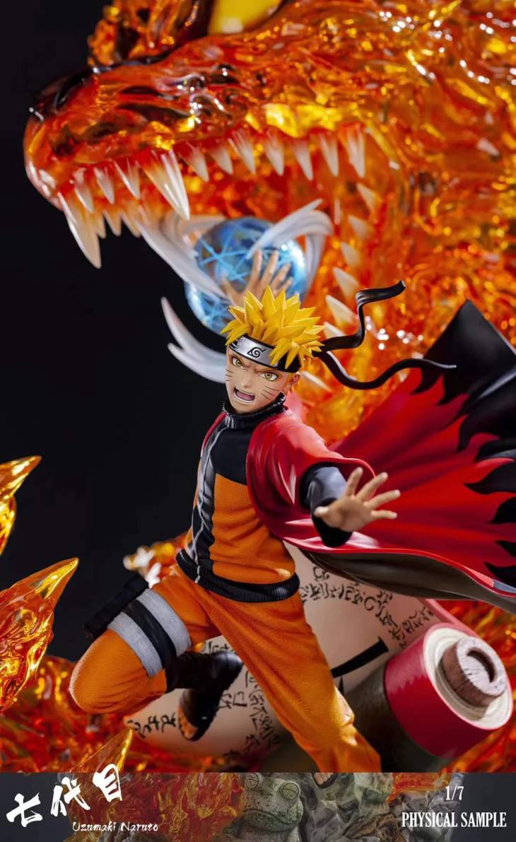 Clouds - Naruto and Kurama StatueCorp