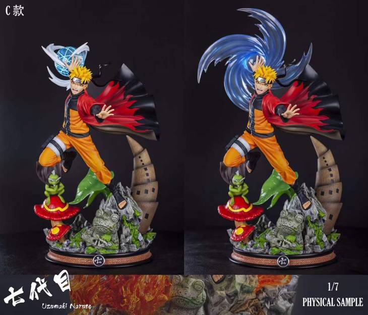Clouds - Naruto and Kurama StatueCorp