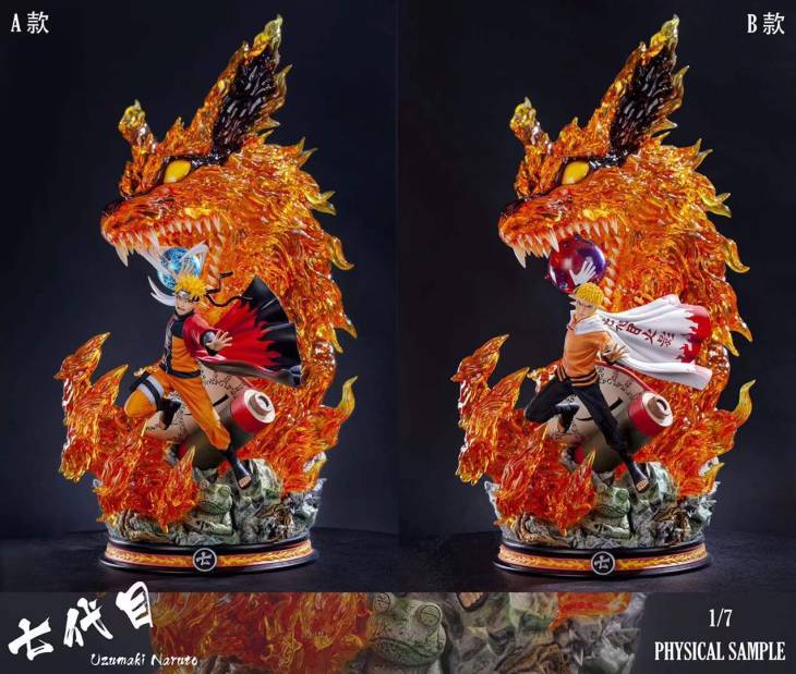 Clouds - Naruto and Kurama StatueCorp
