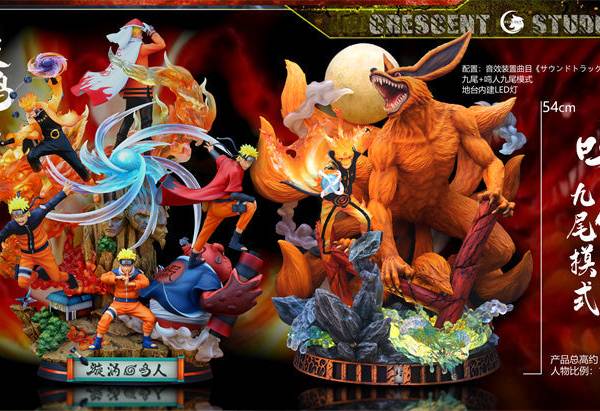 Crescent - Naruto and Kurama StatueCorp