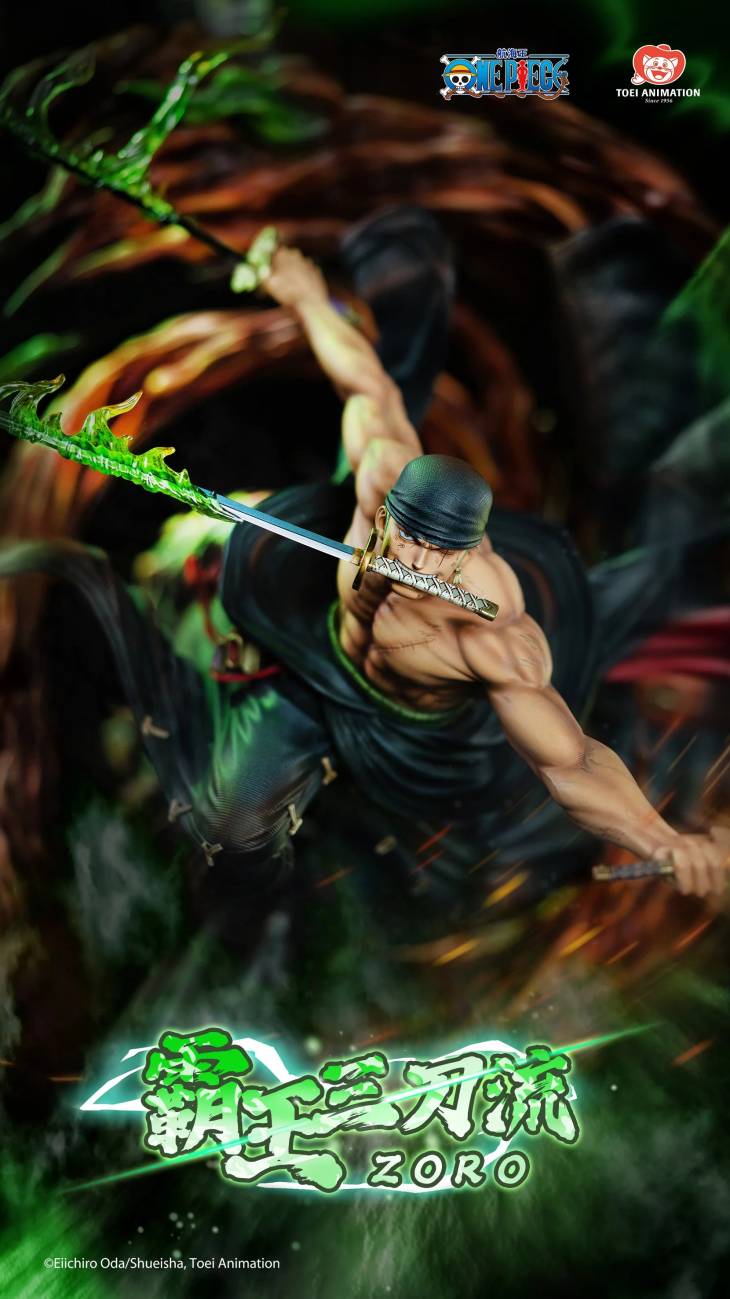 TOEI - Overlord Three Sword Style Zoro - Image 8