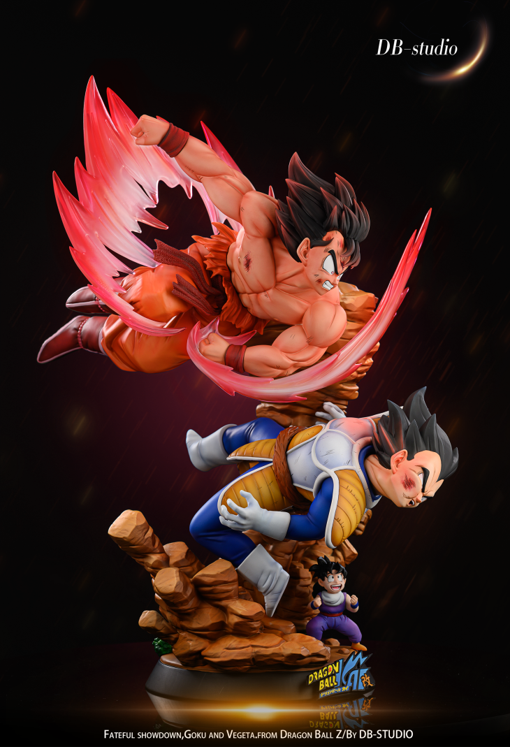 DB - Goku vs Vegeta StatueCorp