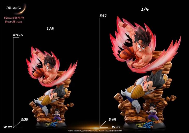 DB - Goku vs Vegeta StatueCorp