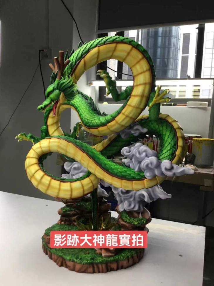 DIM - Shenron and Kid Goku StatueCorp