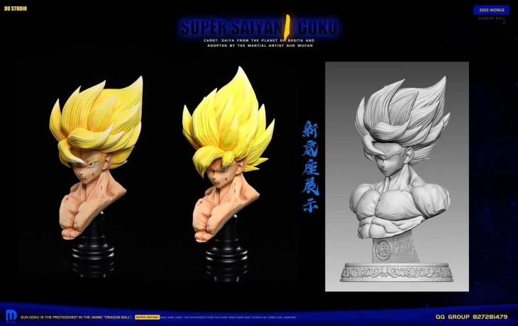 DU - SSJ Goku StatueCorp