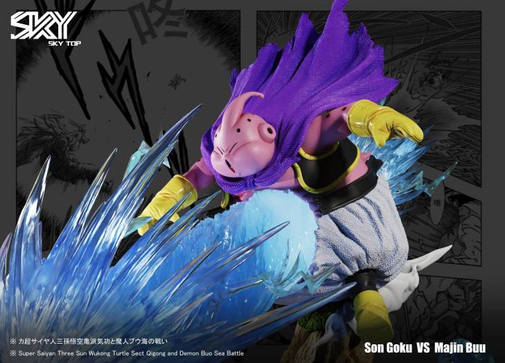 Sky Top - SSJ3 Goku vs Majin Buu - Image 4