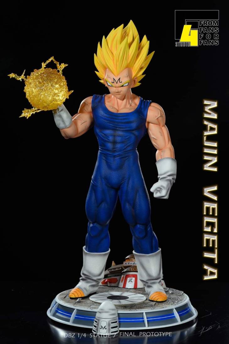 F4 - Majin Vegeta Lifesize StatueCorp